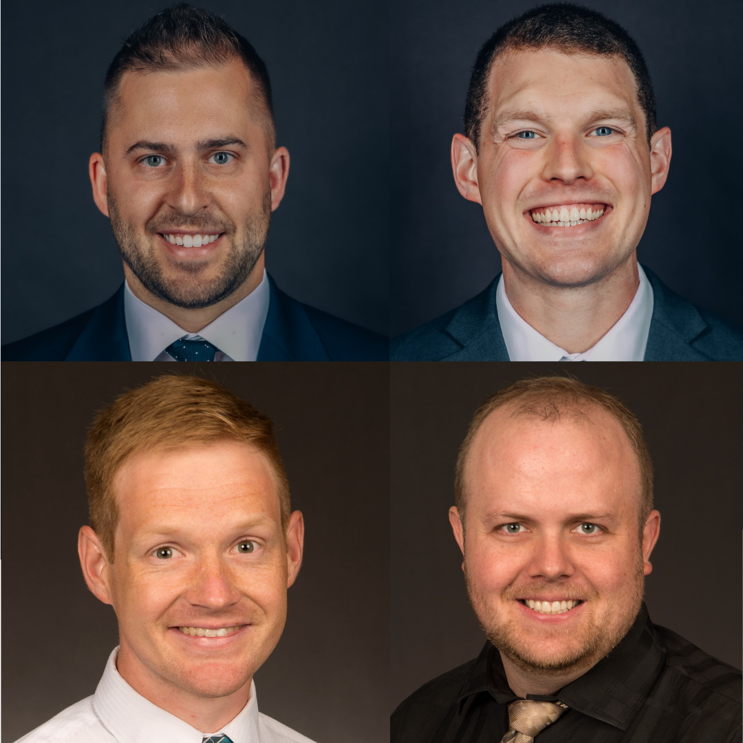 Four physicians from the ISU Department of Family Medicine
