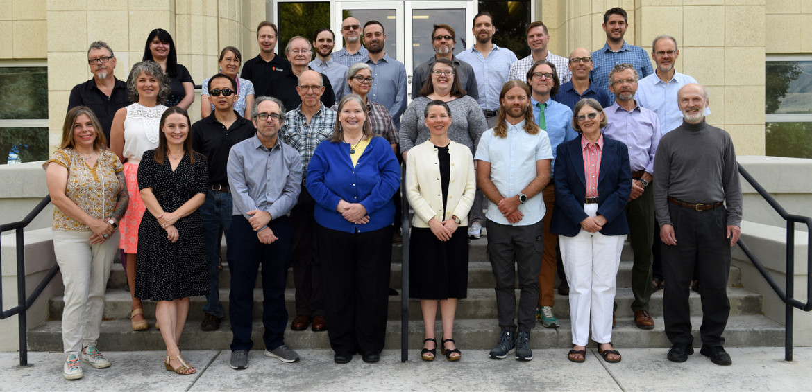 Group shot of faculty in English and Philosophy