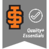 Digital badge for Quality+ essentials