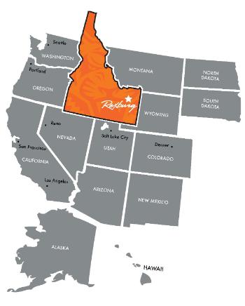 Rexburg Map