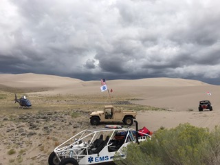 sand dunes