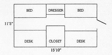 Floor plan Turner Hall