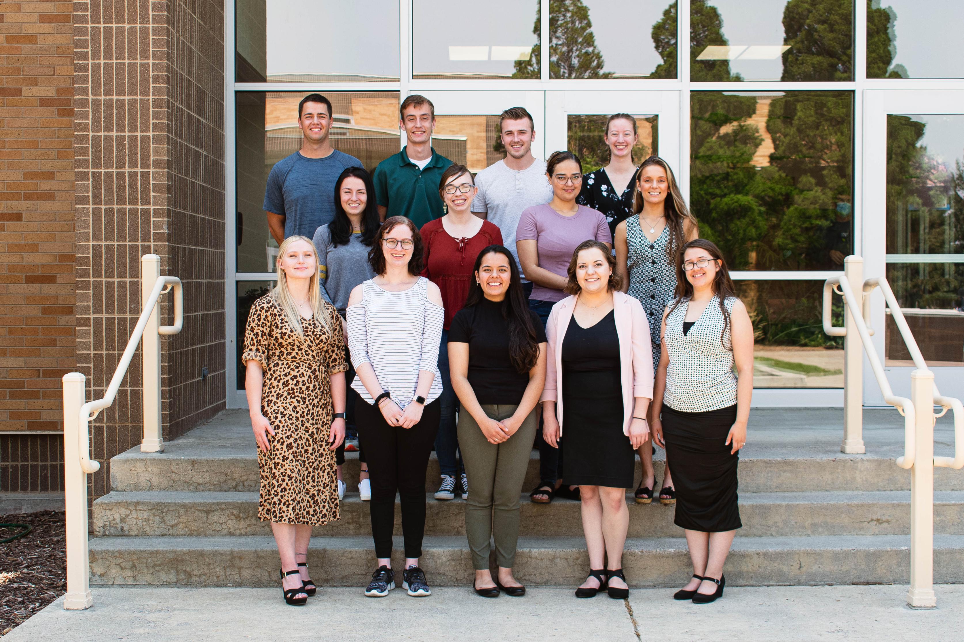 group picture of INBRE 2021 Summer Fellows