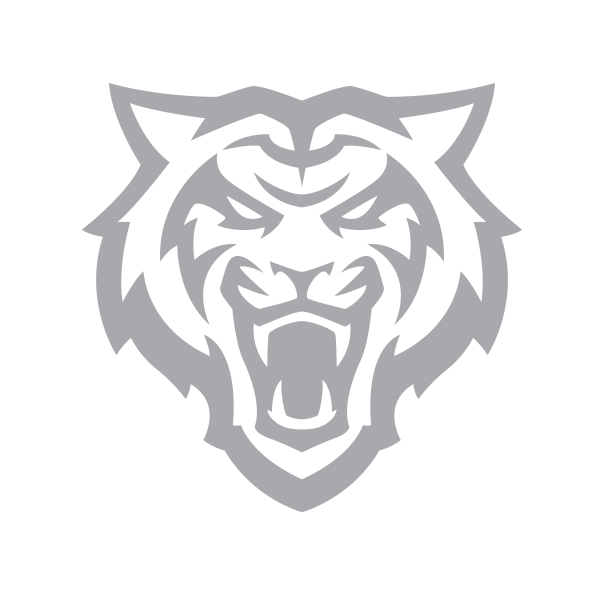 1-Color Gray bengal logo