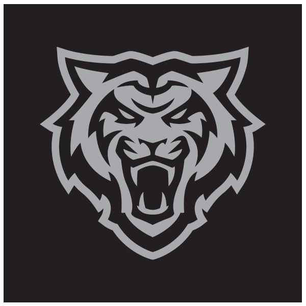 Reversed Bengal head Logo in Gray