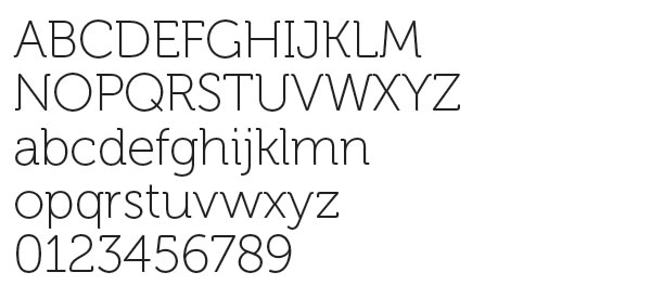 Museo font sample