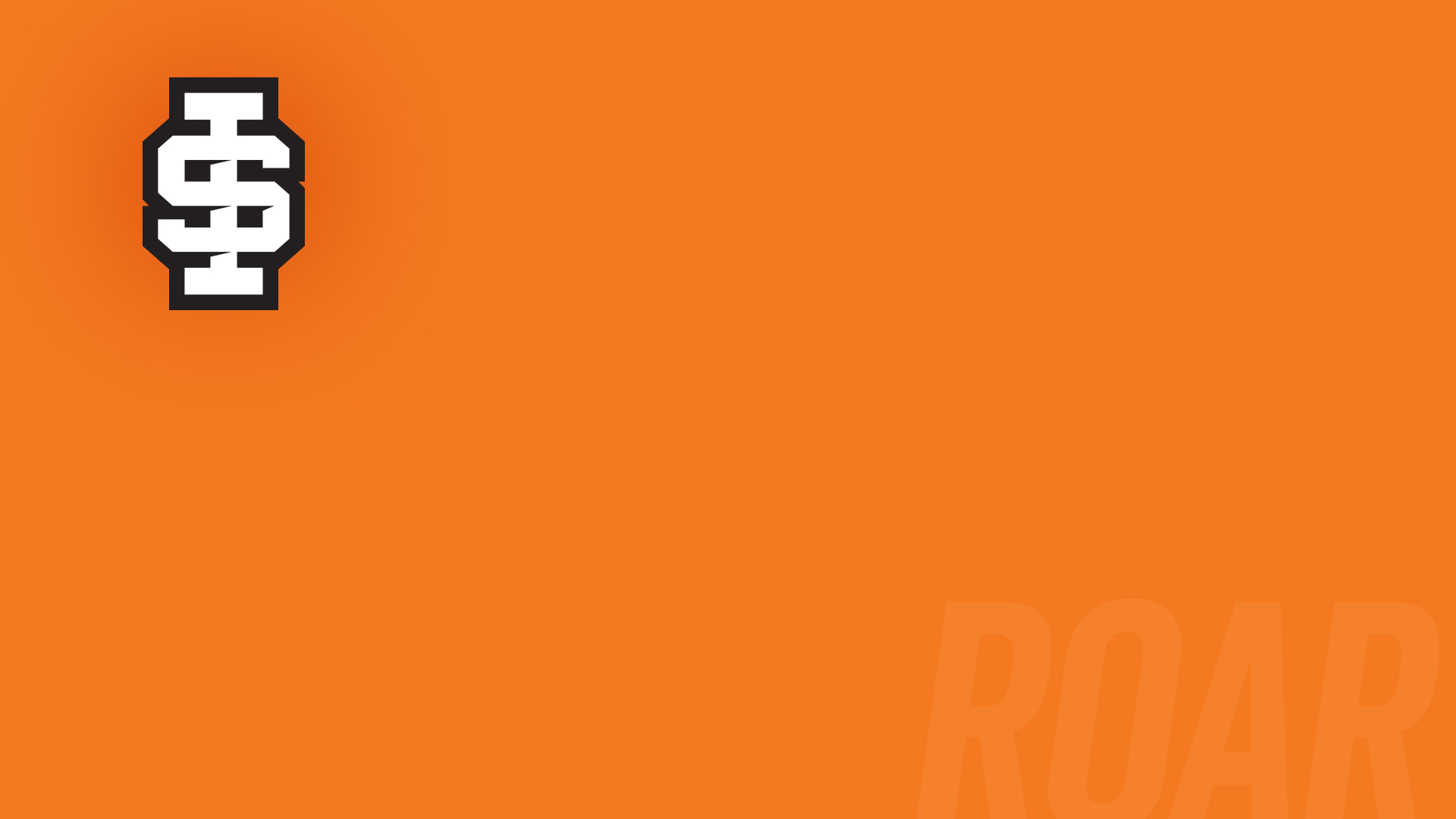 Spirit mark/orange background for Zoom