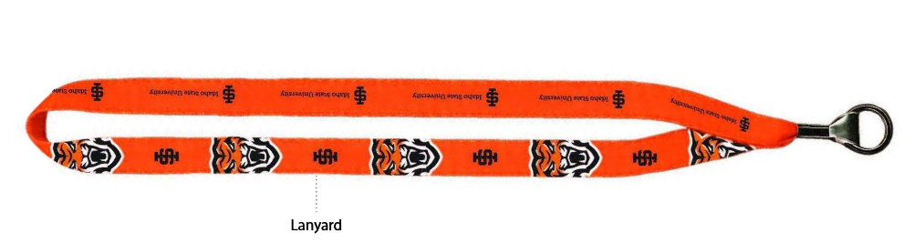 ISU branded lanyard