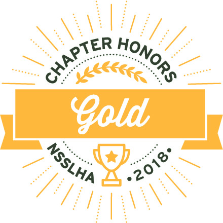 Logo with gold honor on it