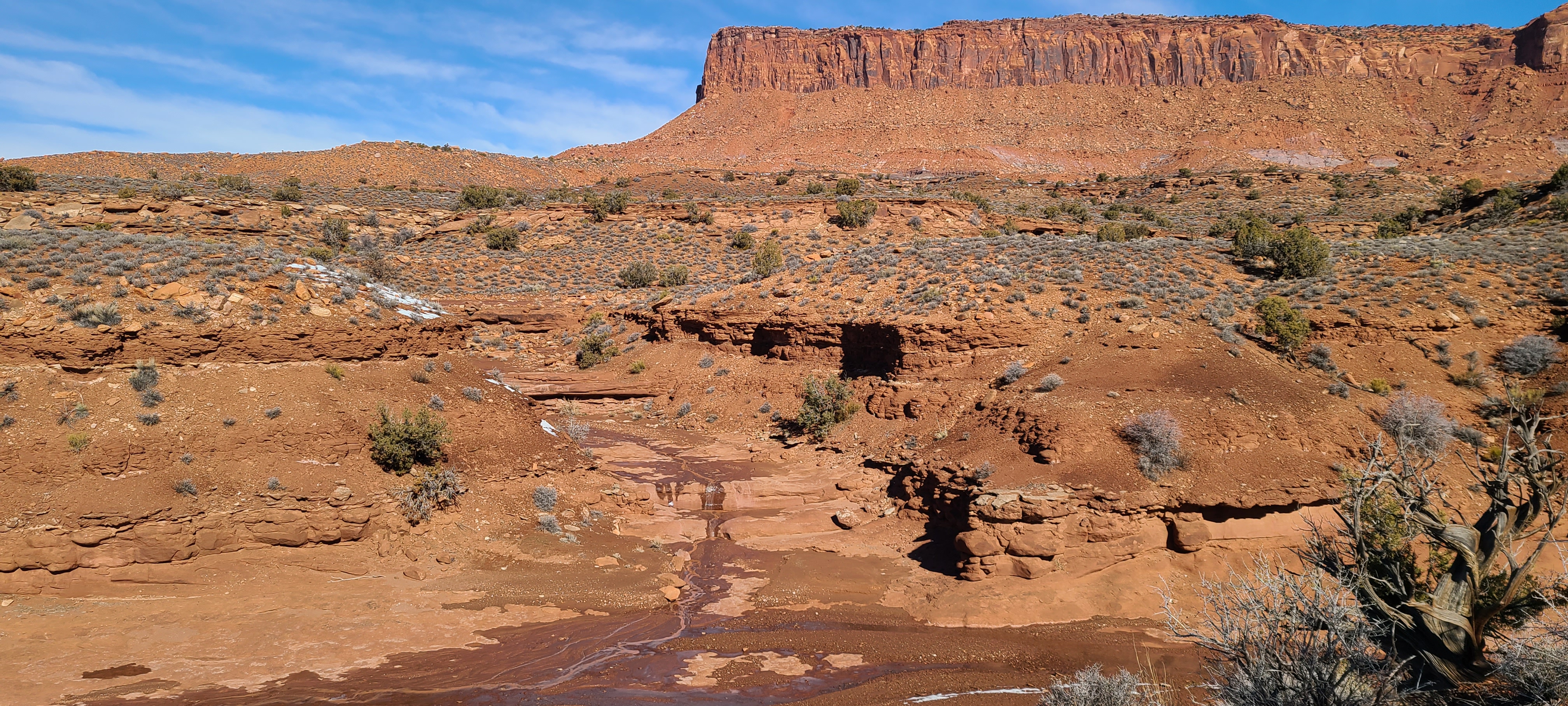 Triassic badlands in southeastern Utah.