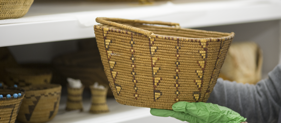 Basket from South America