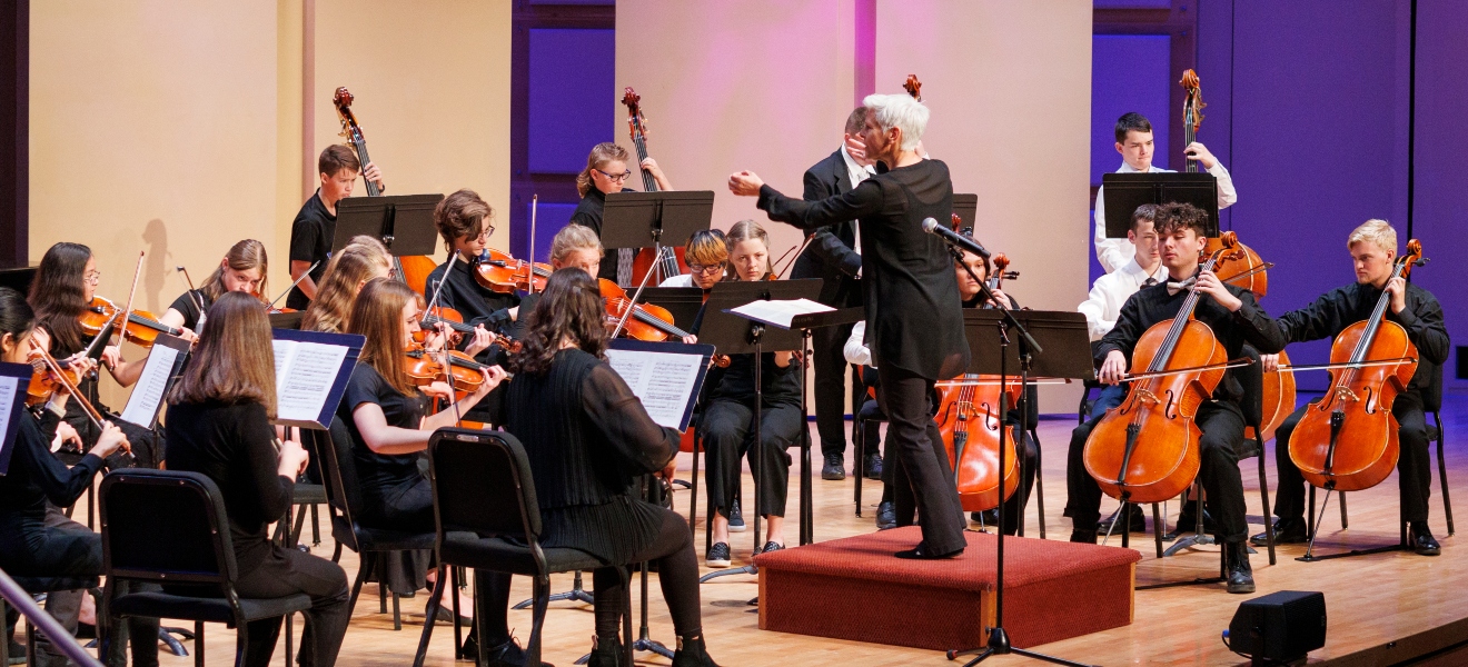 Orchestra at Summer Institute for Piano and Strings