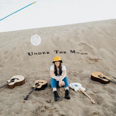 Album cover for Claire Dye's album, Under the Moon