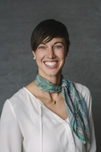 Holly Hutchinson smiling
