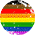 LGBT+ support badge
