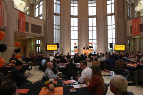 Outstanding Student Awards Event in the Rotunda