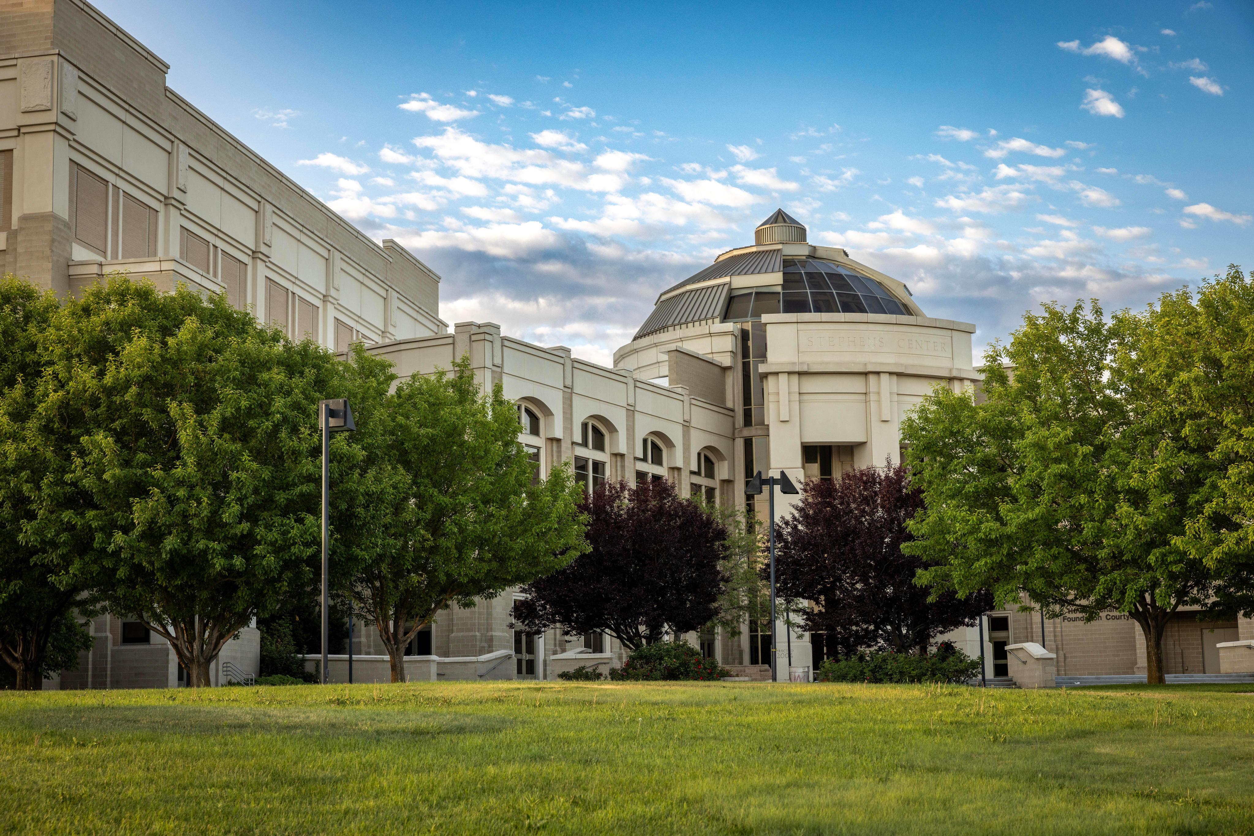 Stephens Center in the Summer
