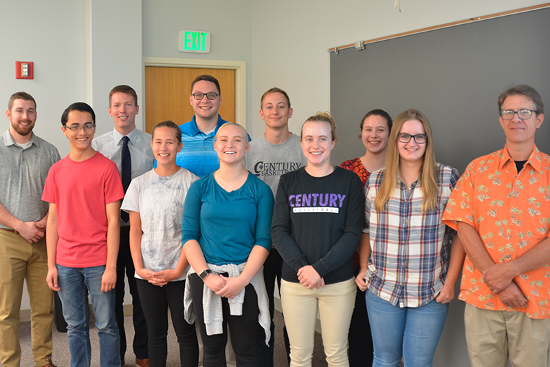 High school students develop biomedical research skills during a summer internship at the College of Pharmacy. 