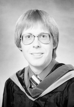 David R. Von Der Mehden COP graduation photo
