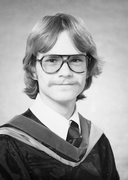 Robert Michael Burkett COP graduation photo