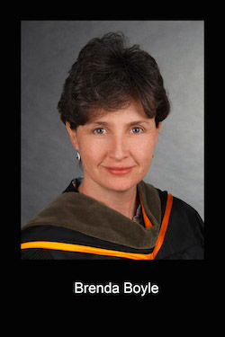 Brenda Boyle COP graduation photo