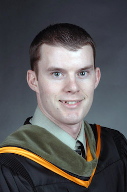 Kyle Gunter COP graduation photo