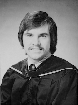 John Jones COP graduation photo