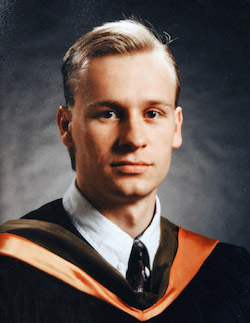 Timothy Maughan COP graduation photo