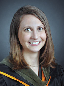 Amy Morgan COP graduation photo