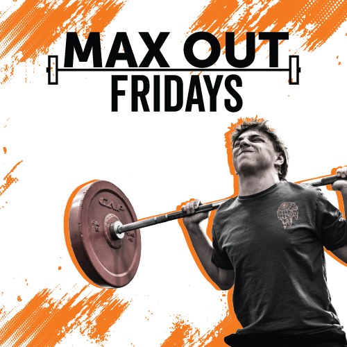A student lifts a heavy barbell under the title 