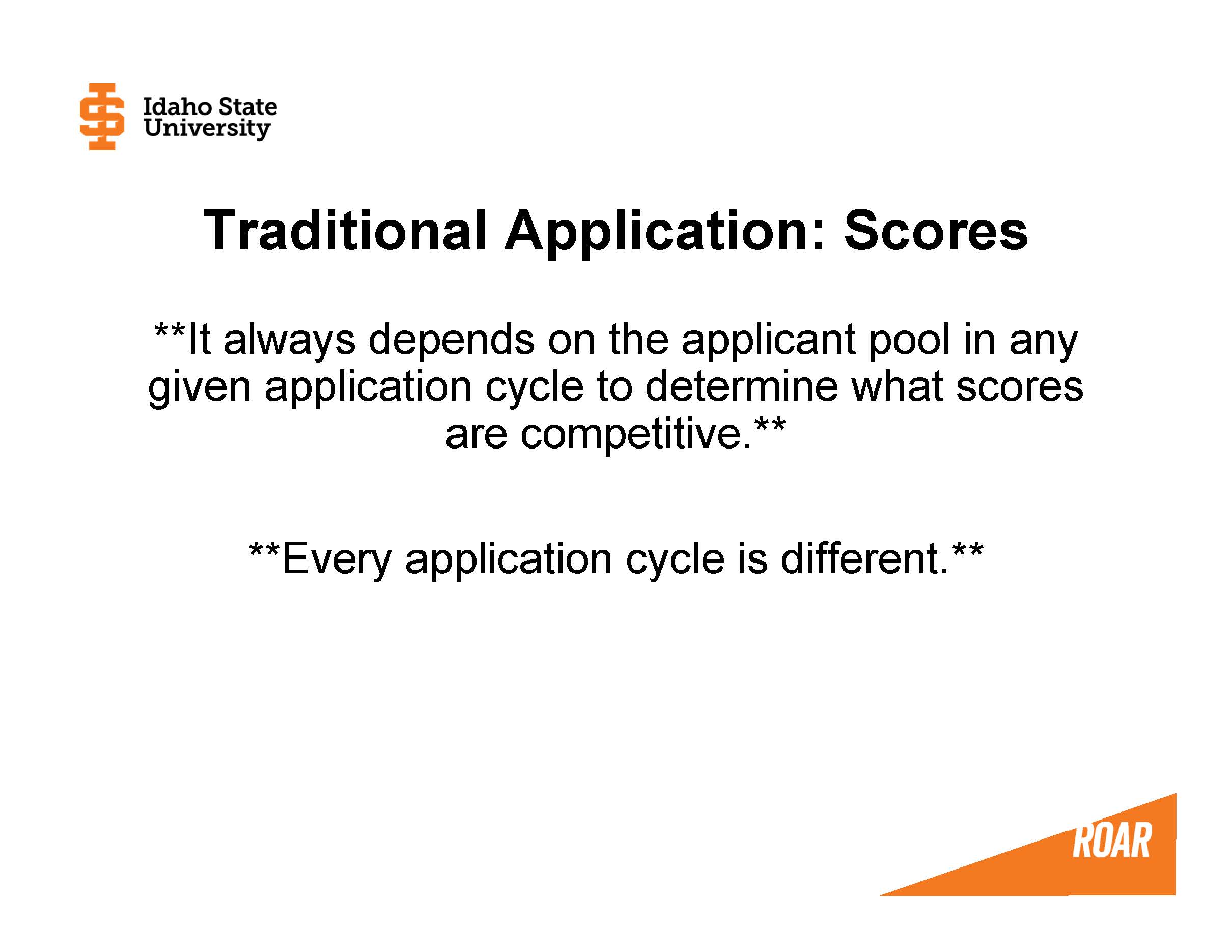 Your Goal: to have Set GPA & BSN PR TEAS scores combine to give you a competitive application score.  Lower GPA = Need a higher TEAS to be more competitive and/or to retake a course(s). Lower TEAS = Need a higher GPA and/or to retake the TEAS and earn a higher score.