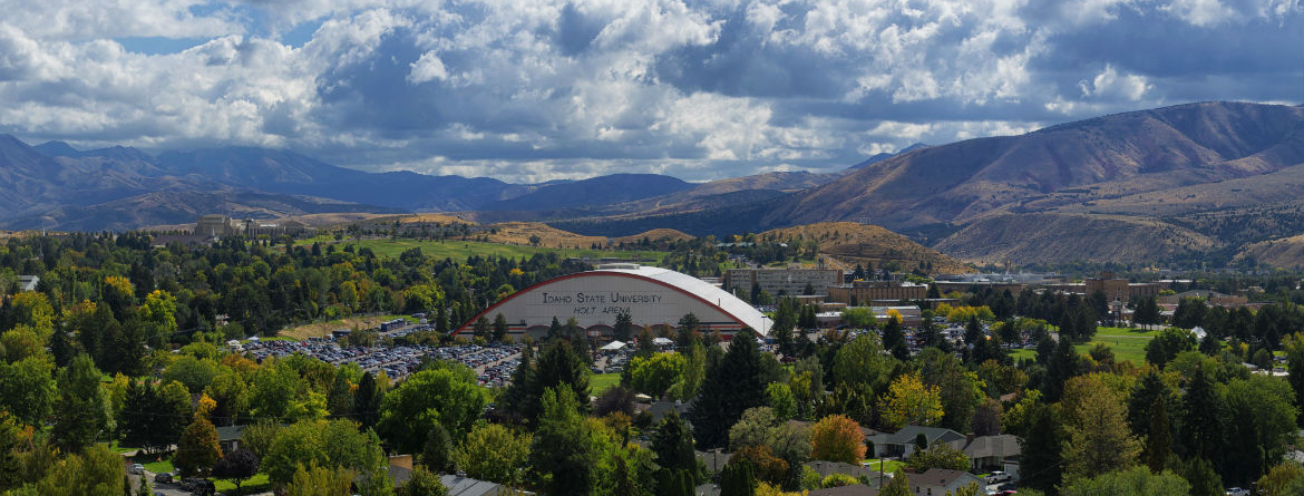 View of Holt arena