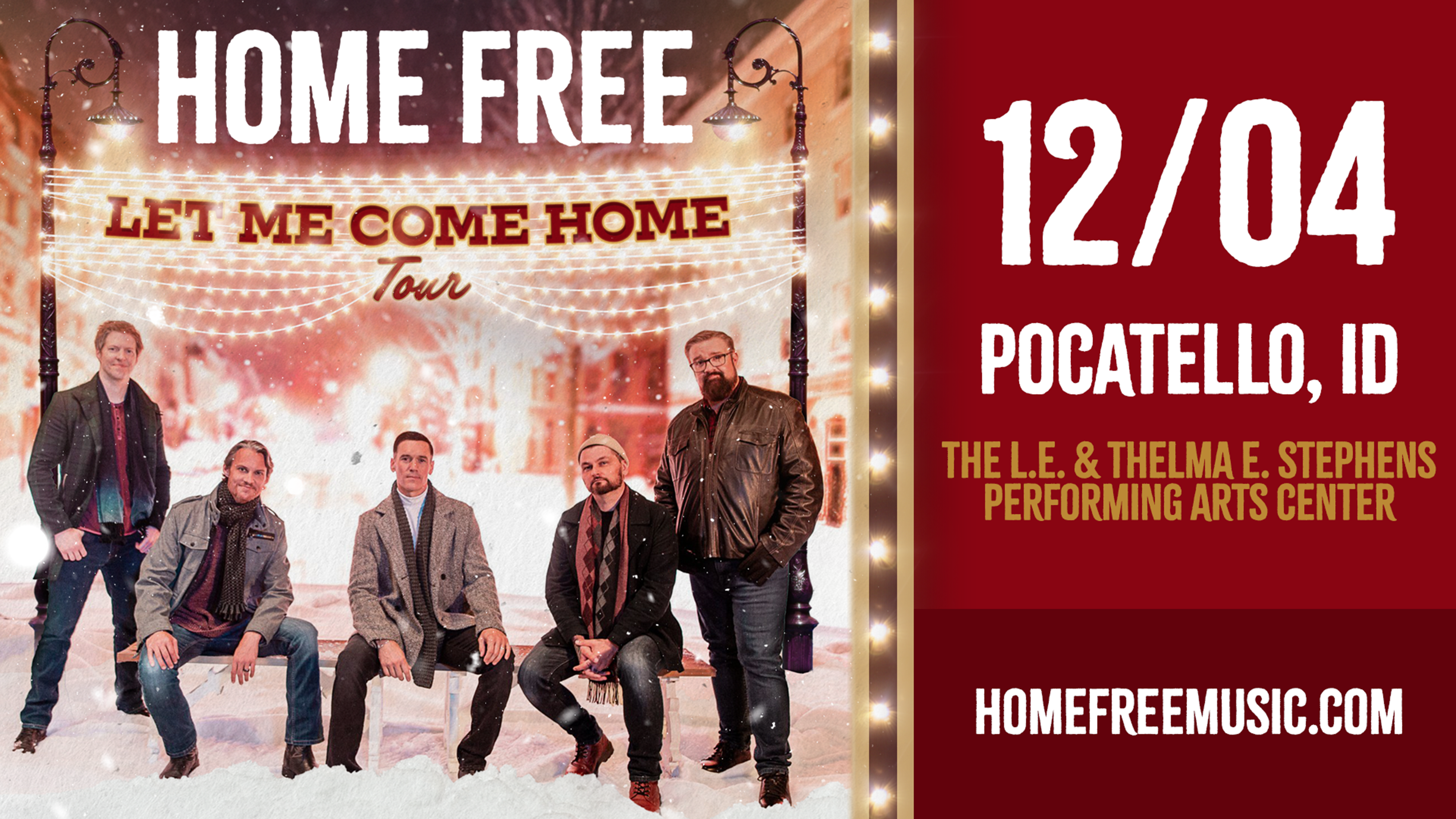 Home Free - Let Me Come Home Tour Poster