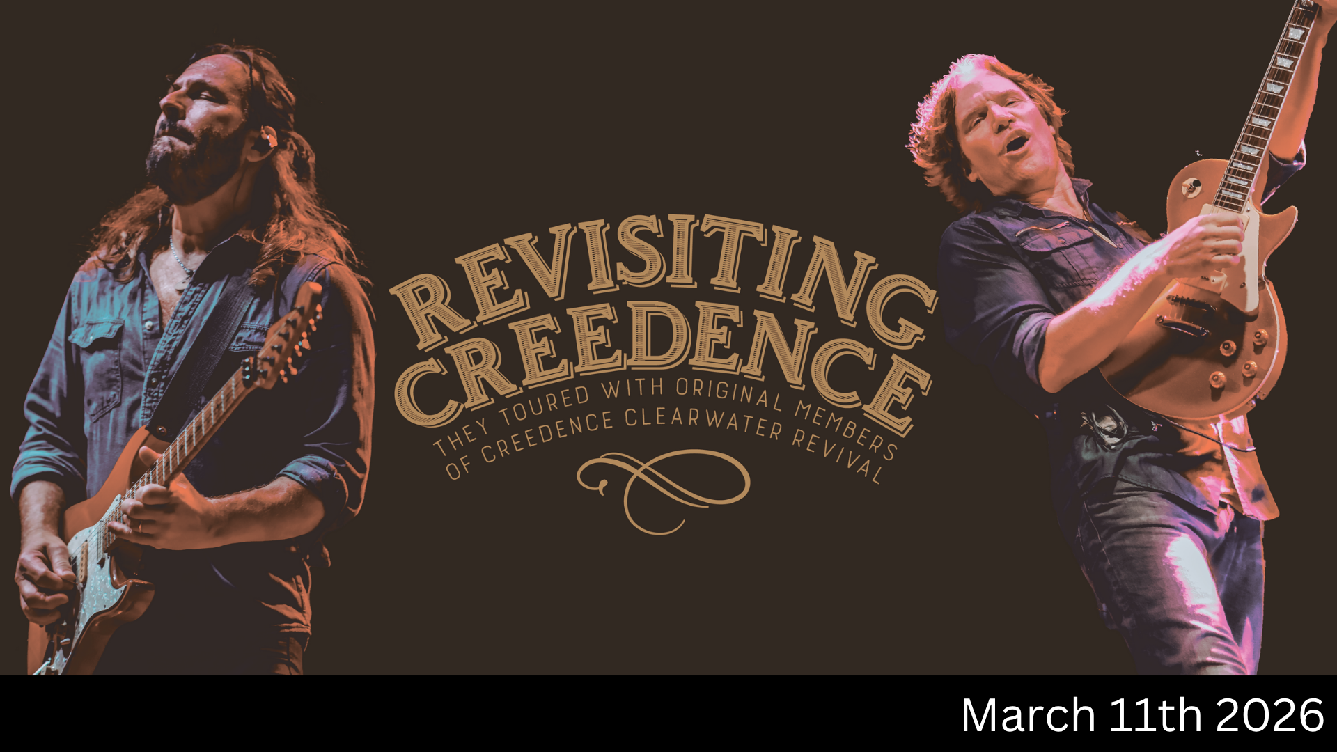 Revisiting Creedence Show Poster