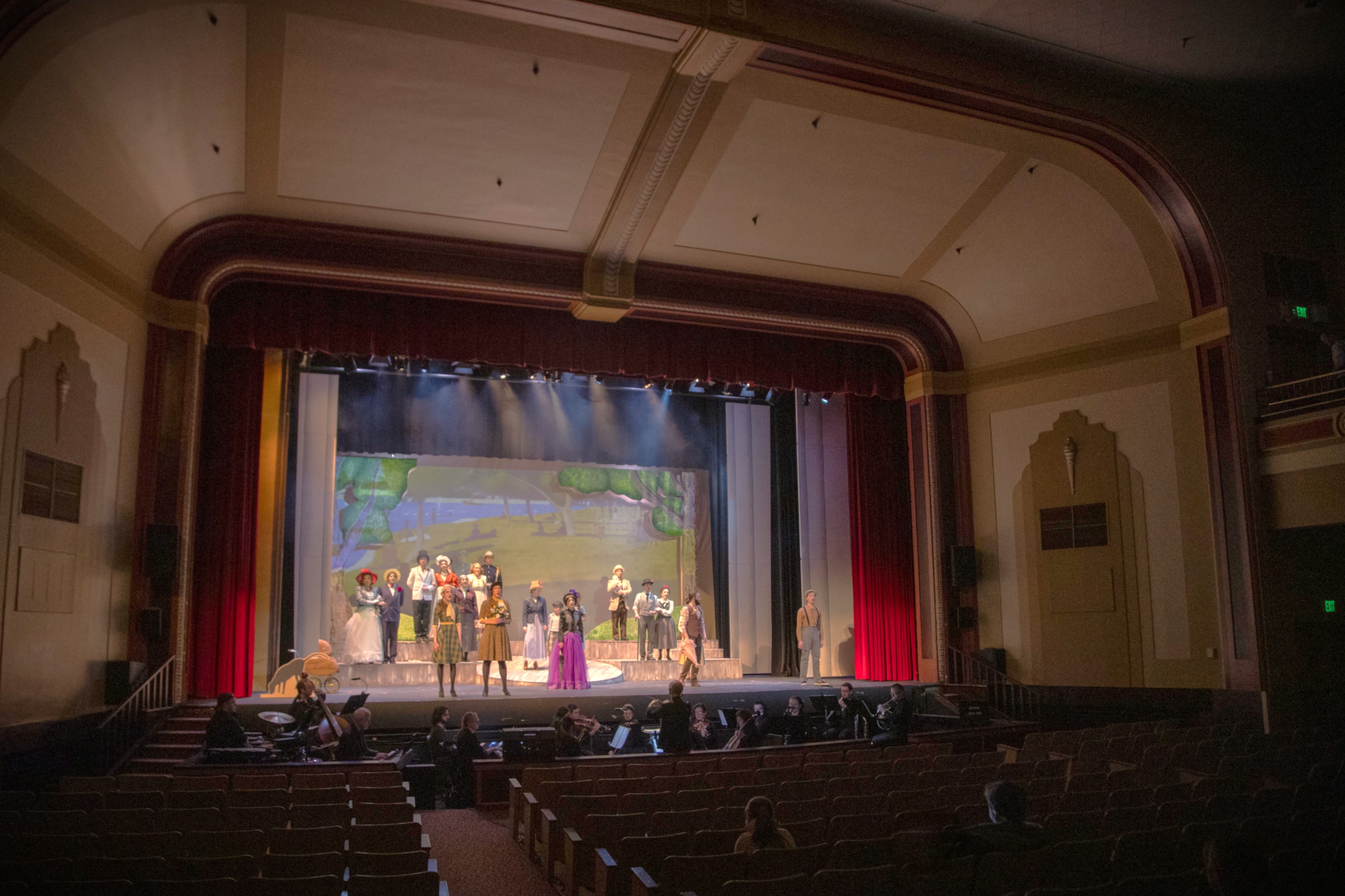 A production in the Bilyeu Theatre