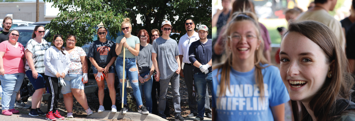 Bengal Bridge students at community service events