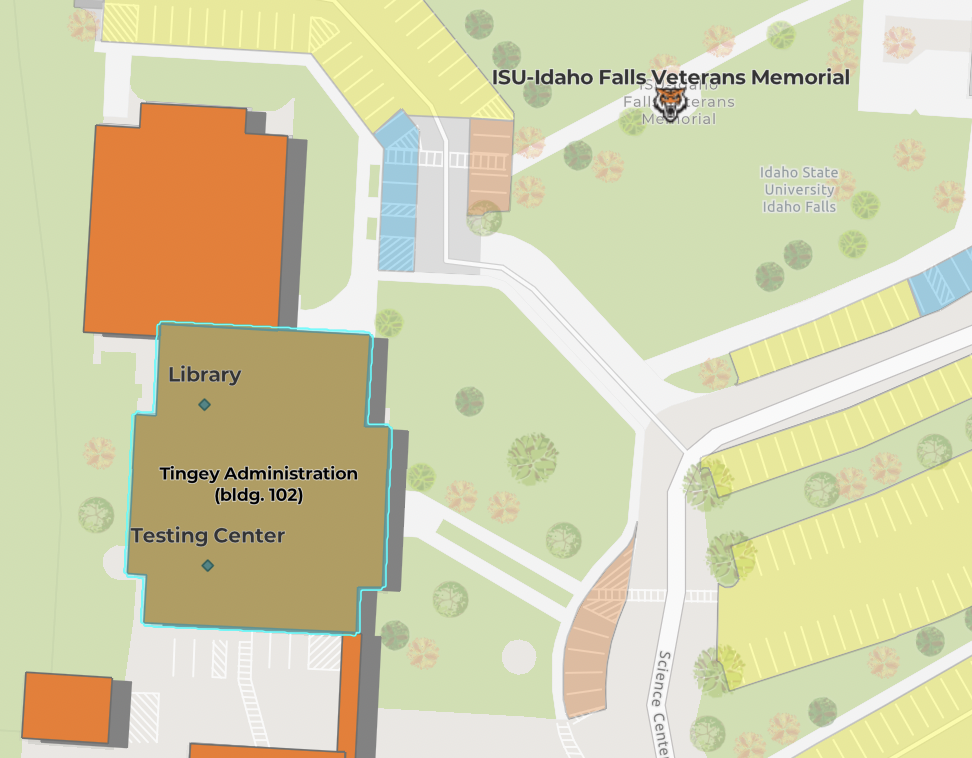 Idaho Falls Campus Map