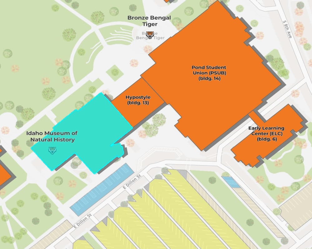 Map of Pocatello Campus