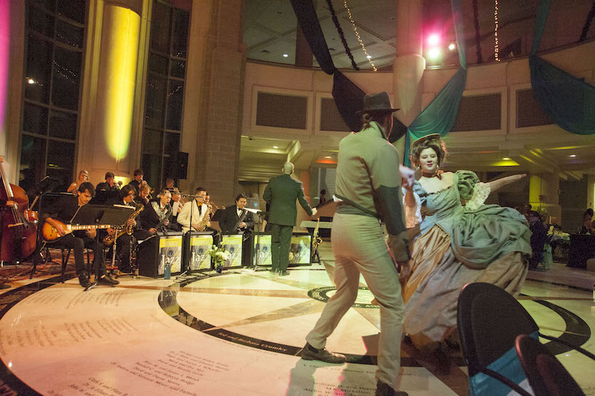 Dancers at a previous gala celebration. 