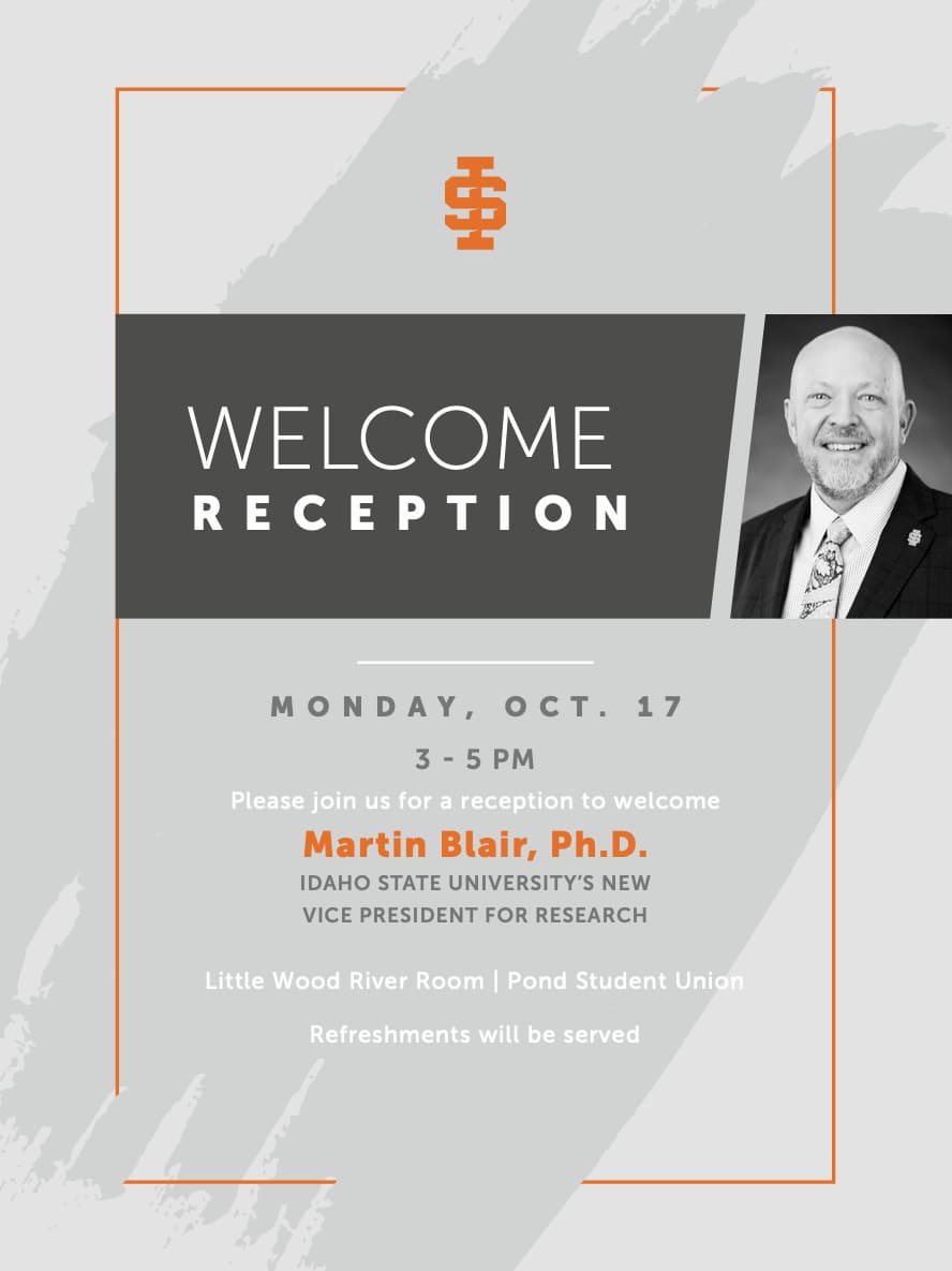 Martin Blair Welcome Reception