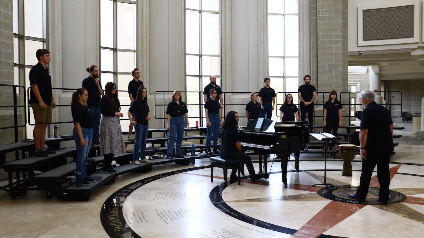 ISU Chamber Choir Singing