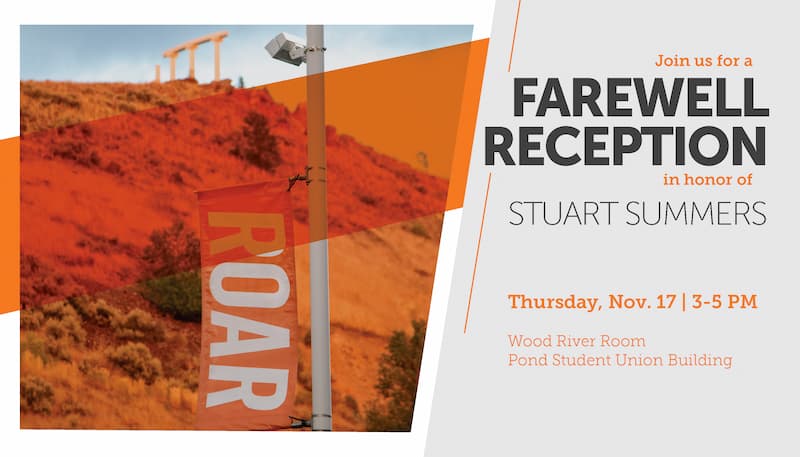 Stuart's Farewell Reception Invitation