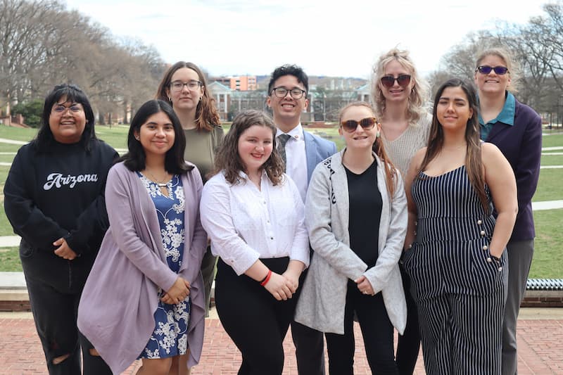 Group photo of the ISU Trio McNair scholars