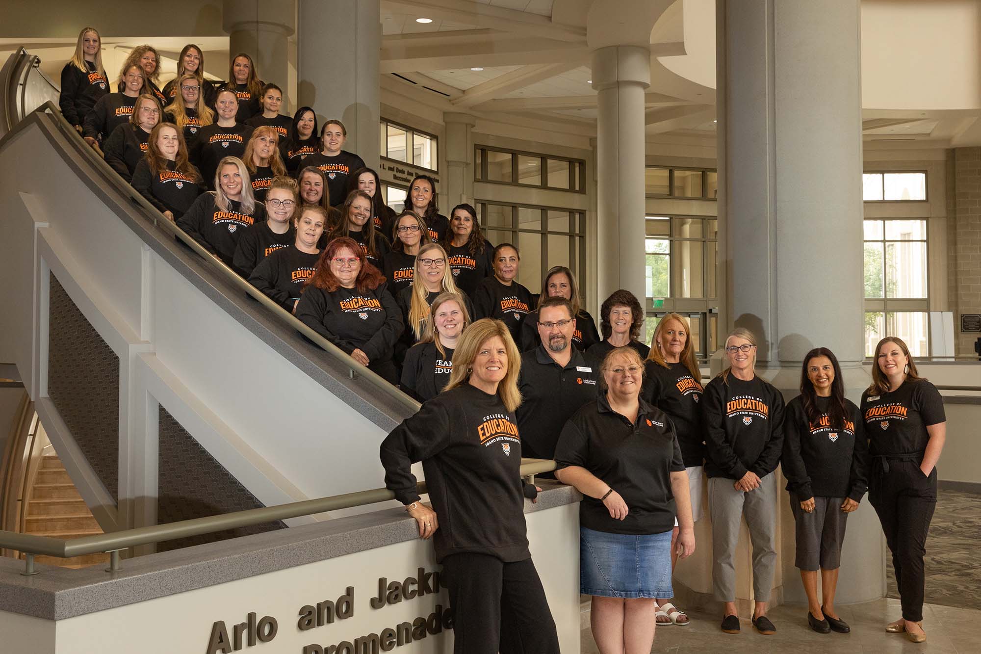 A group photo of College of Education students