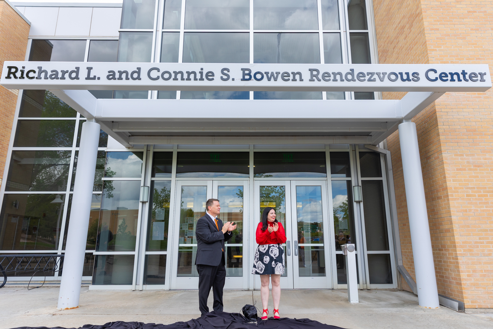 Unveiling of Rendezvous sign