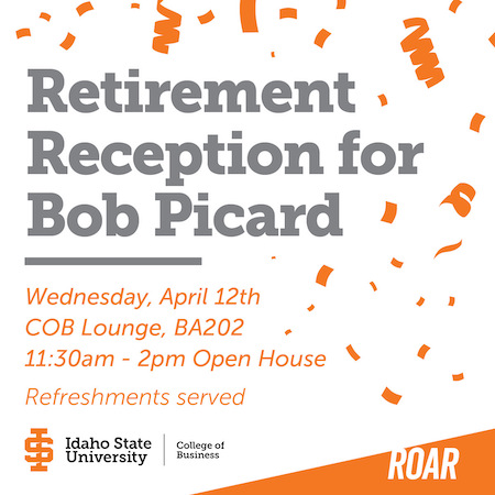 Poster invitation Bob Picard