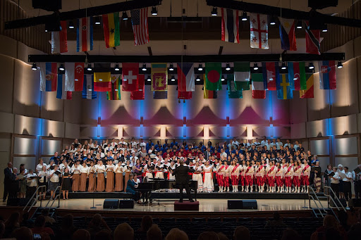 A large choir