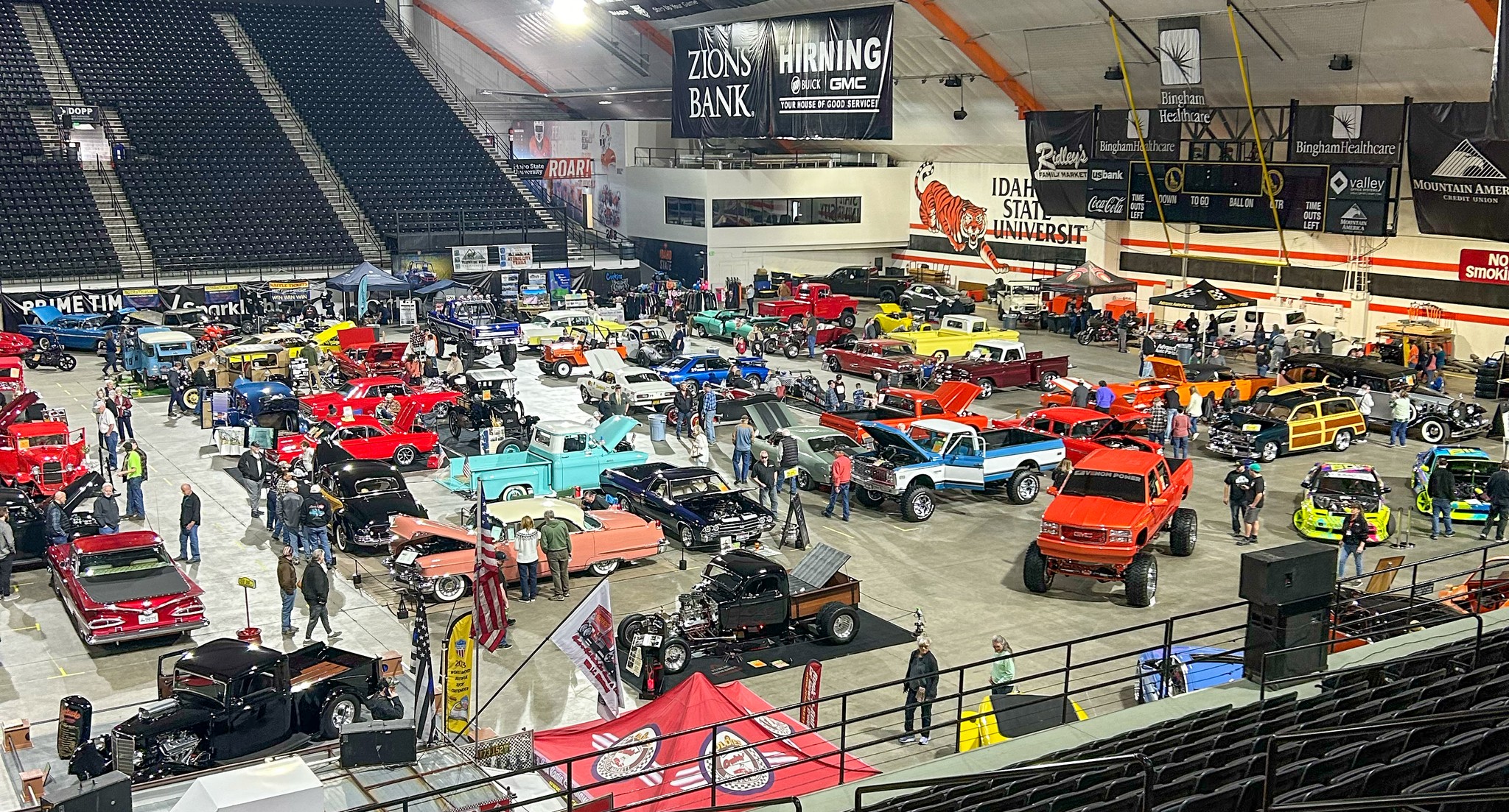 Hundreds of cars, trucks, motorcycles and other vehicles of all colors, shapes and sizes are showcased at the 2024 Chrome in the Dome