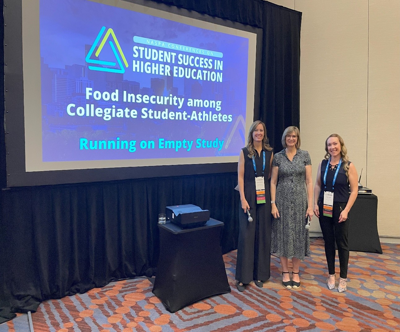 Nutrition and Dietetics faculty present research at conference