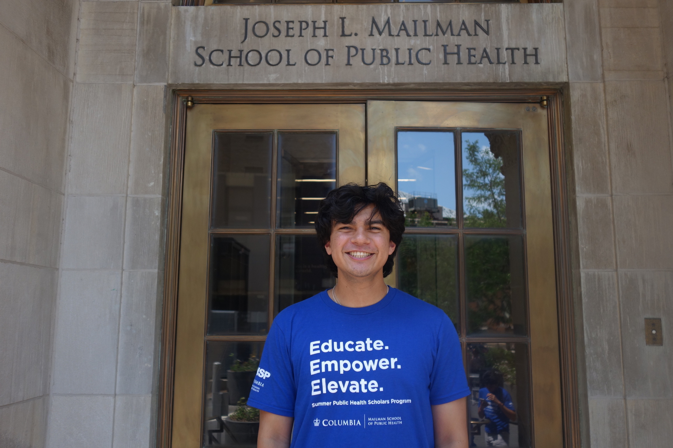 Elijah Escobedo at Columbia University